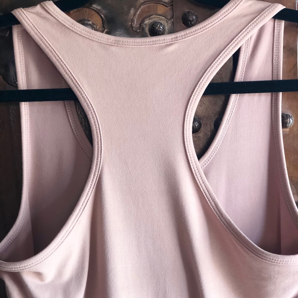 Hot Kiss Long Nude/Tan  Sleeveless Bodycon Dress - Picture 5 of 8